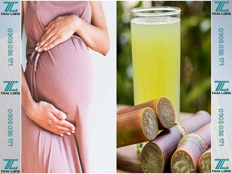 Phụ nữ mang thai nên để ý về vấn đề uống quá nhiều nước mía