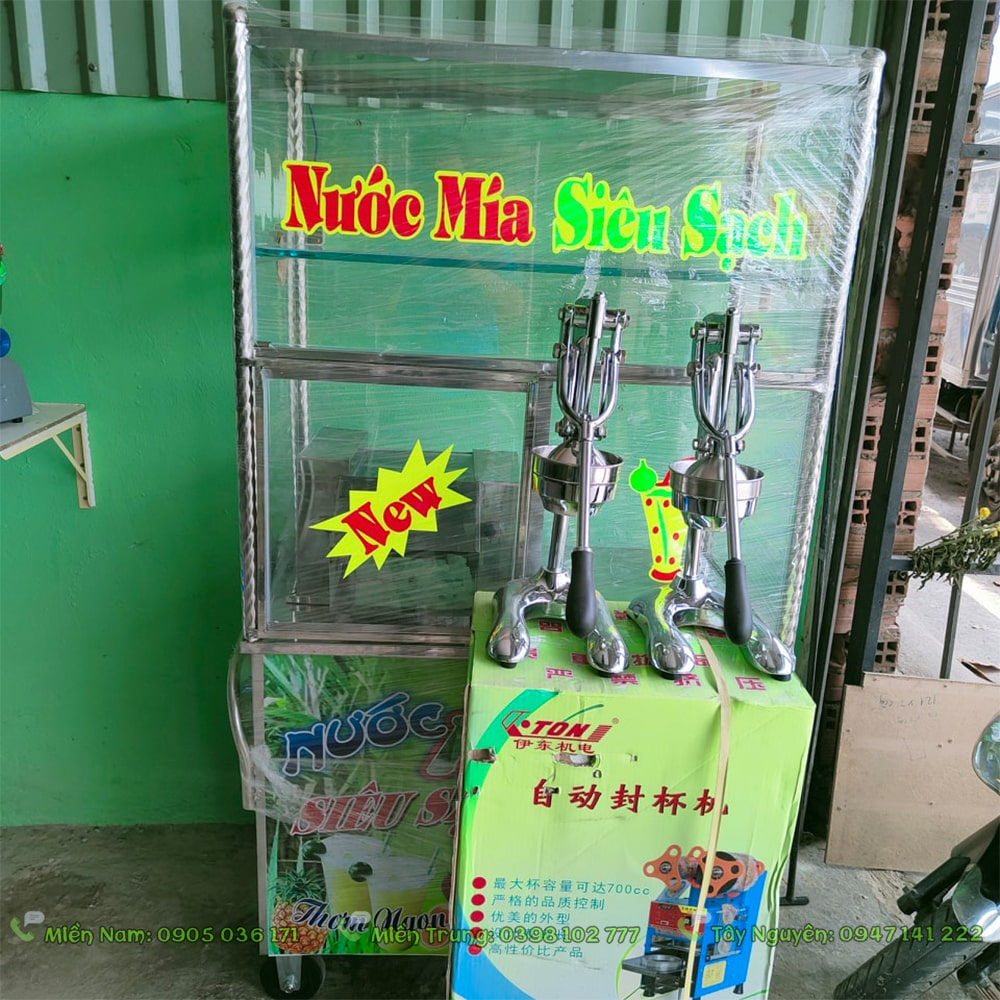 Xe nước mía tại Đắk Lắk