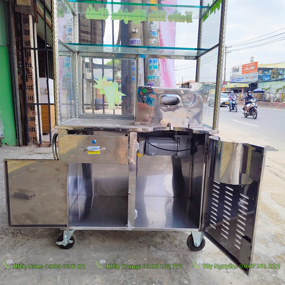 Xe nước mía tại Phú Giáo