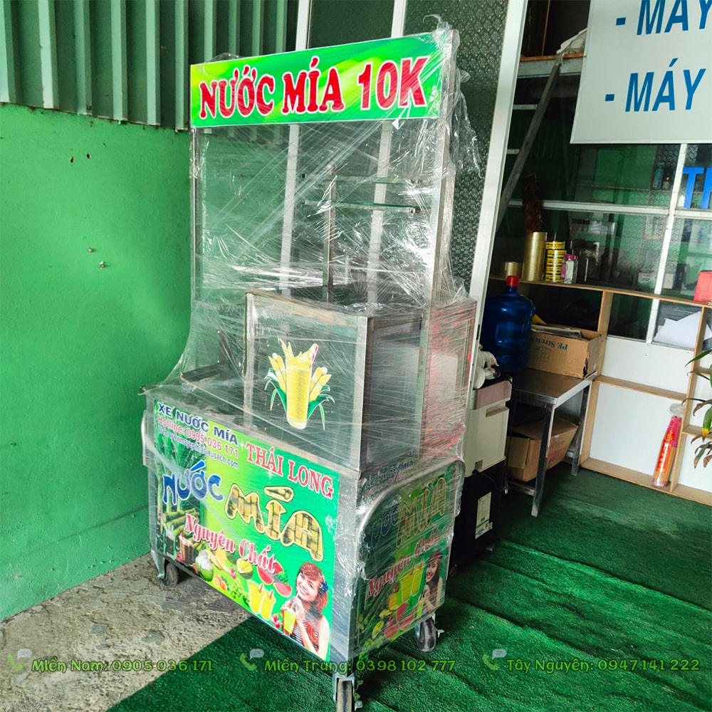 Xe nước mía tại Bình Phước