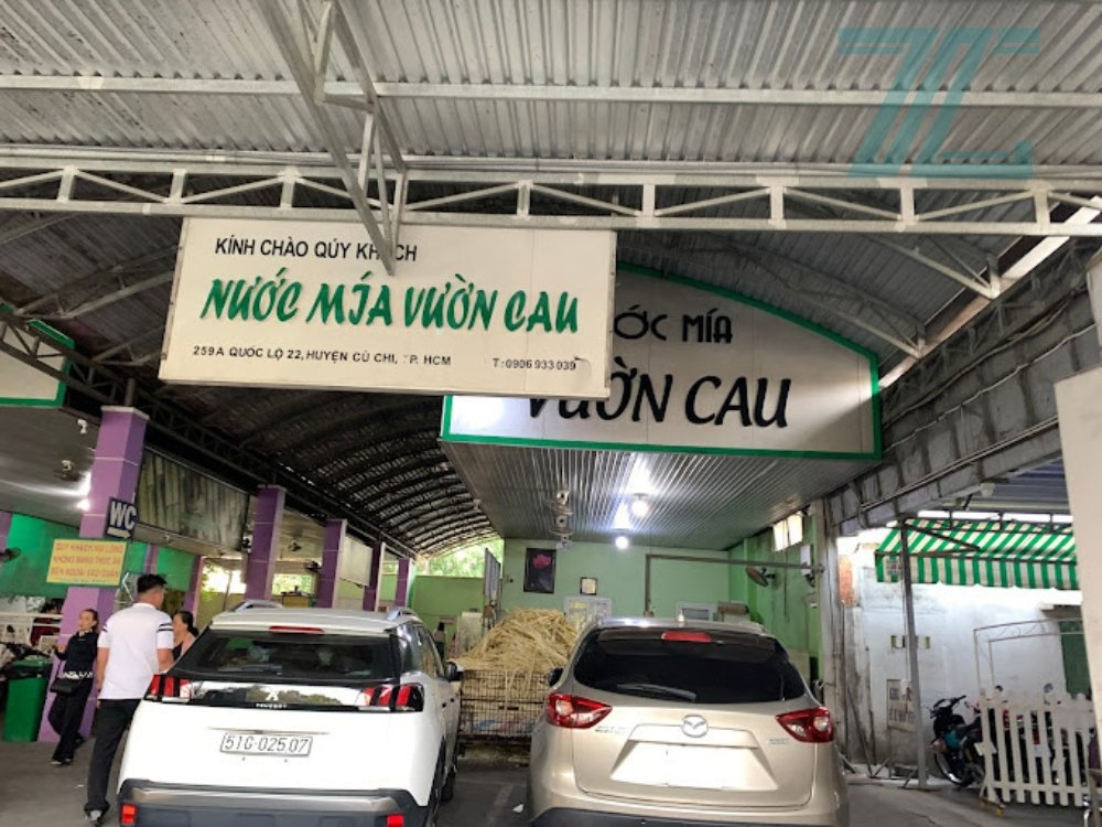 Nước mía Vườn Cau